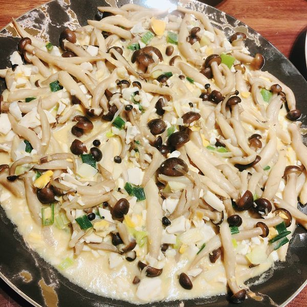 低碳低卡~鹹蛋金沙鴻禧菇：Nicole Chen 一起做