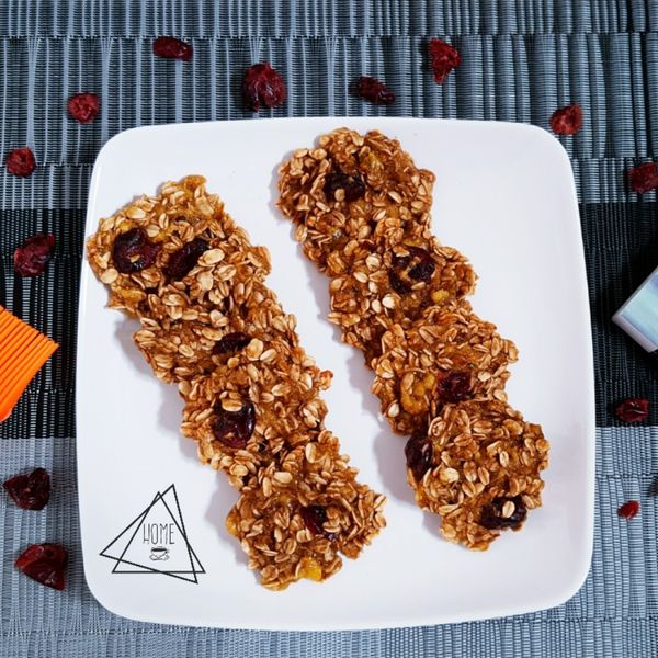 香蕉燕麥餅乾 : ✨Christine✨一起做