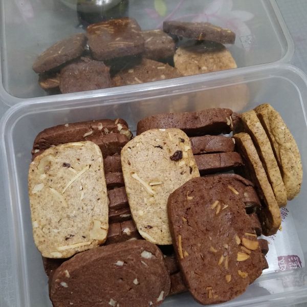 可可杏仁片餅乾:薛秀鳳 一起做