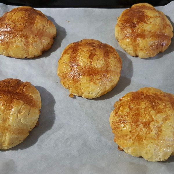 湯種菠蘿麵包 : 李心怡一起做