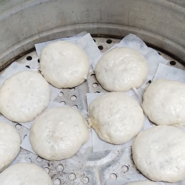 鮮奶饅頭 牛奶饅頭 壓麵機 : 棠棠一起做