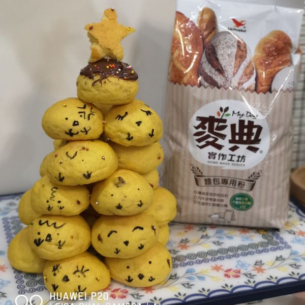小雞核桃麵包樹[麥典麵包麵粉]：Evonne Lee 一起做