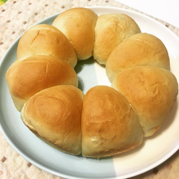 牛奶餐包(湯種法):Sharon Chiu 一起做