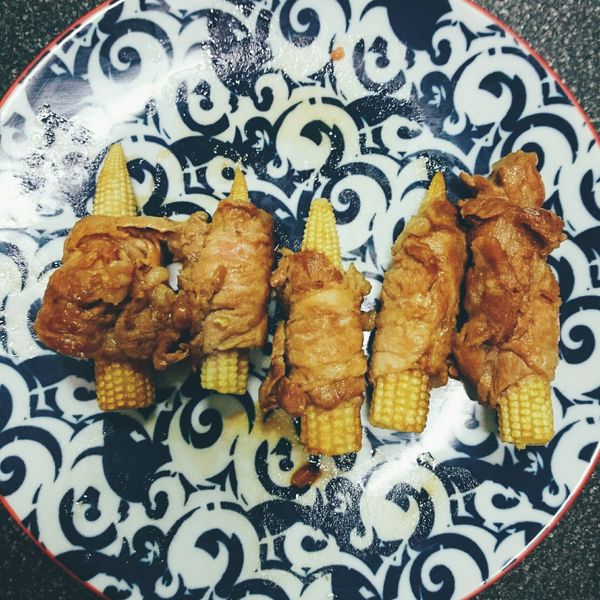 玉米筍肉捲 (露營OK) : 李淑芬一起做