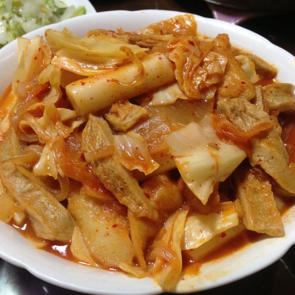 韓式辣炒年糕 : 熙兒一起做