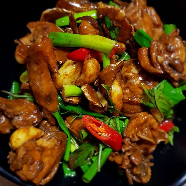 【三杯雞】入味的秘訣：bobo 一起做