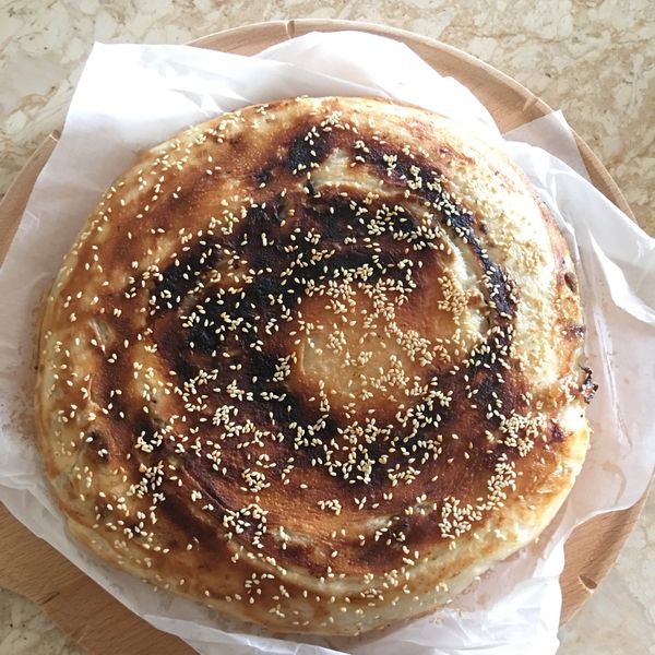 湯種香蔥大餅 : 夢田一起做