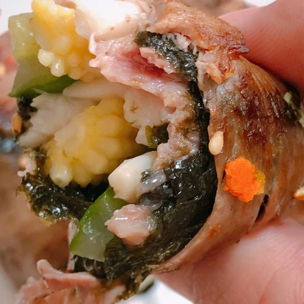 海苔野菜牛肉捲【好菇道親子食光】:人妻廚房日誌-Mandy 一起做