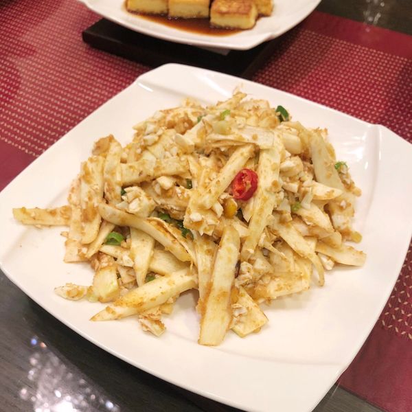 鹹蛋炒茭白筍：Amanda Wu 一起做