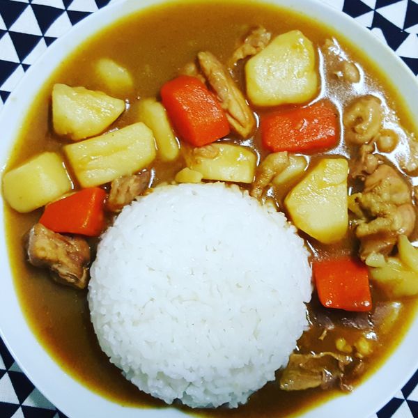 咖哩雞肉：大發 一起做