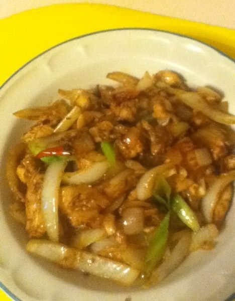 十分鐘快手料理-沙茶蔥爆雞柳 : sofia一起做