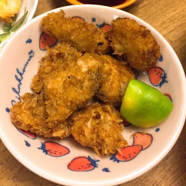 日式炸雞塊 - 滿滿肉汁好誘人!!：王若 一起做