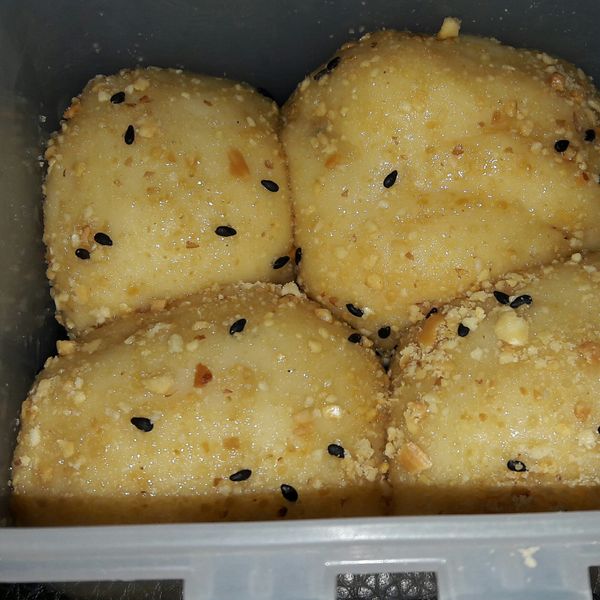 花生鮮奶麻糬 : 劉伊容一起做