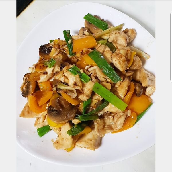 蔥爆雞胸肉 : Peggy Wang一起做