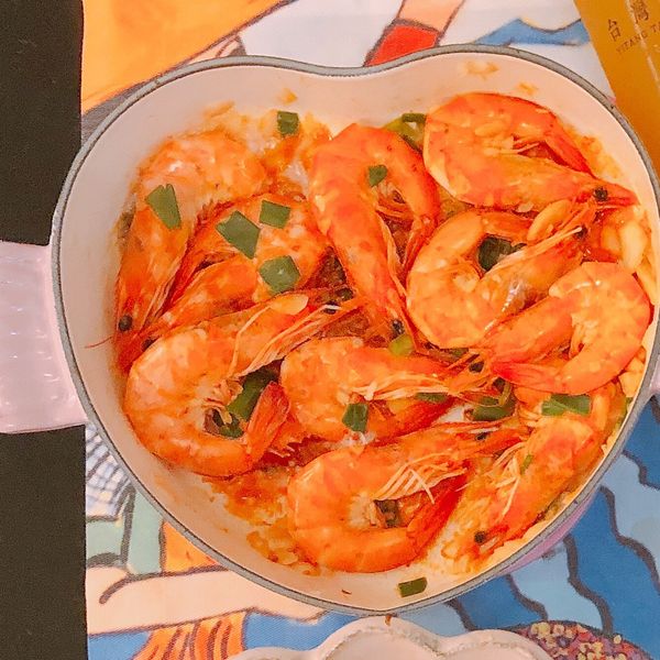 家常菜~炒蝦子：Mina 一起做