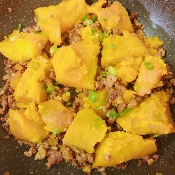 肉末燒南瓜 : Issue一起做