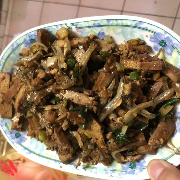 超下飯辣炒小魚雙蔥豆乾:✨睿寶媽咪✨ 一起做