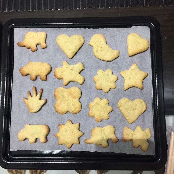 蛋黃餅乾 : 77一起做