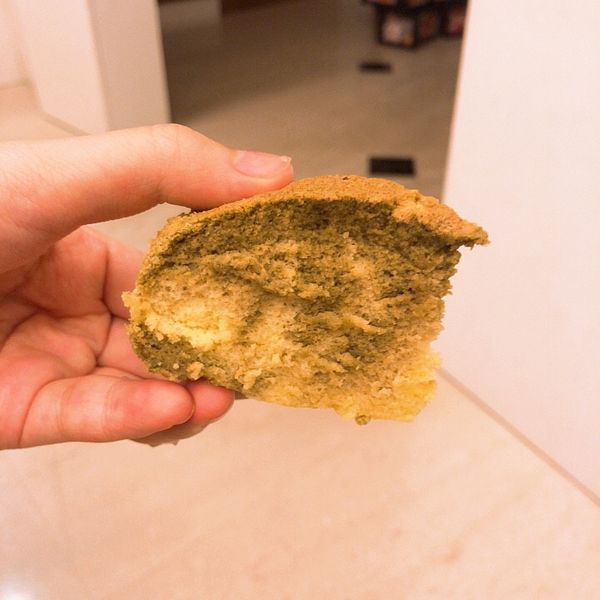 迷彩戚風蛋糕：小紫 一起做