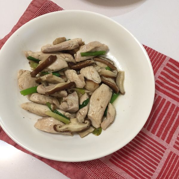 【家常菜】香菇炒雞胸 : Yenz一起做