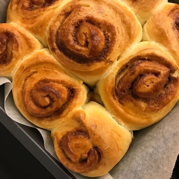 肉桂卷 (麵包機105T) : Miss Y.一起做