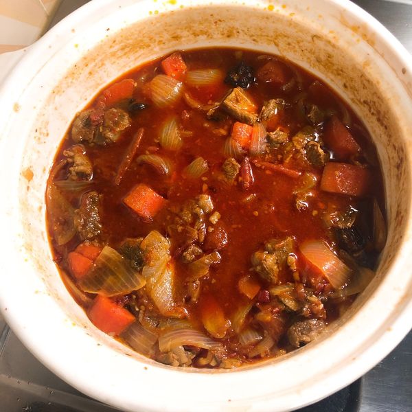 超簡易紅燒牛腩飯（大同電鍋版） : 高欣妤一起做