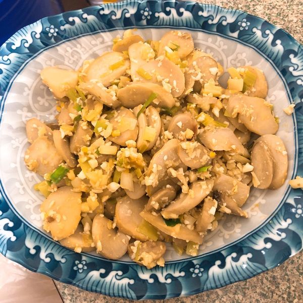 ▫️一鍋到底▫️金沙杏鮑菇 : 高欣妤一起做