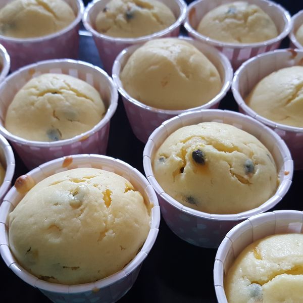 百香果優格馬芬：Mina Huang 一起做