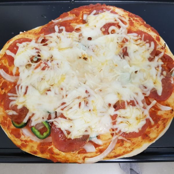 美式鬆厚Q披薩餅皮＆日式美乃滋口味 : serebu J一起做