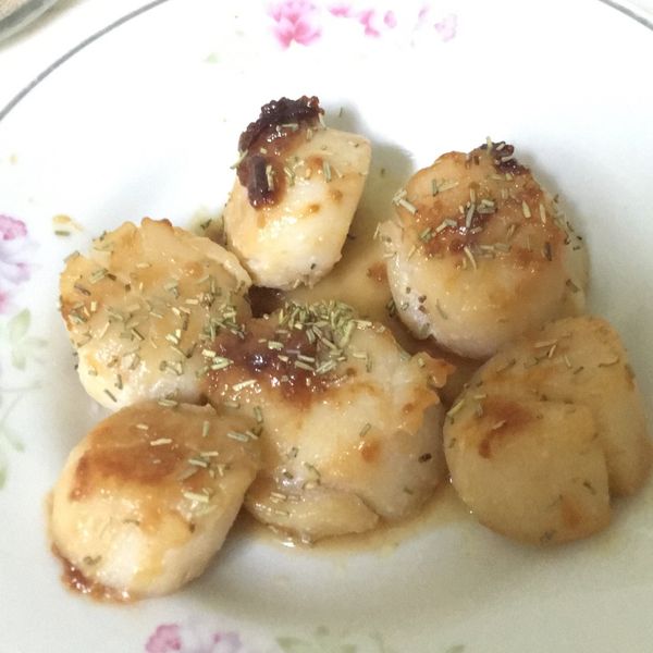 香煎北海道大干貝 : 黃秀蕙一起做