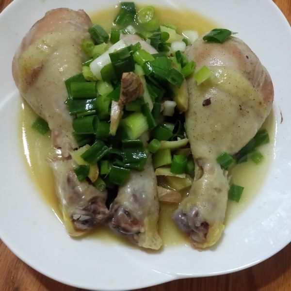 蔥油鹽焗雞：公主娃娃 一起做