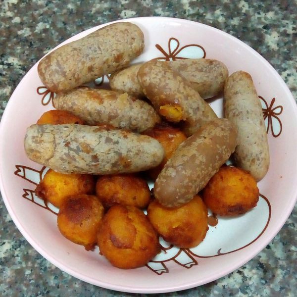 ~炸芋丸.芋棗~：羅美勛 一起做