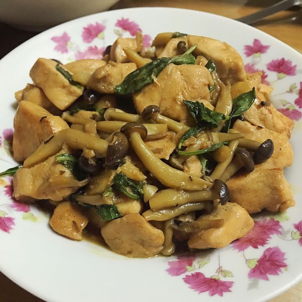 三杯雞(雞胸肉版本) : 茱莉亞一起做