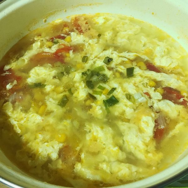 蕃茄洋蔥蛋花湯 : 茱莉亞一起做