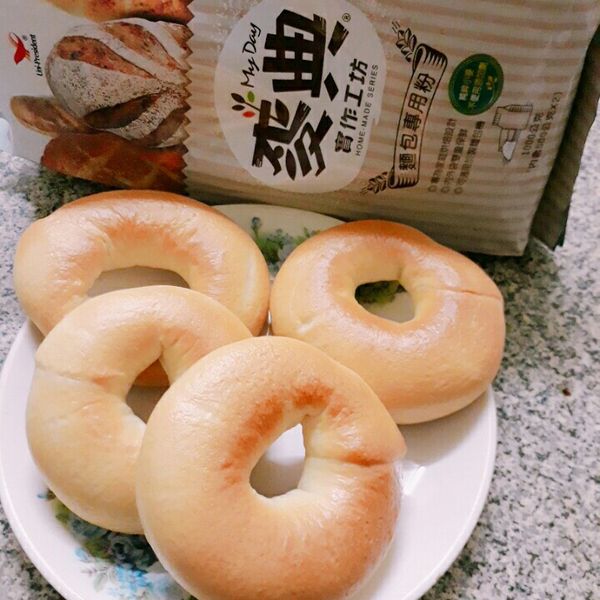 原味貝果【麥典實作工坊麵包專用粉】 : E.H一起做