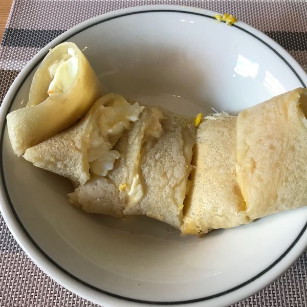 單吃也好吃的 - 中式蛋餅：Ya Wen Wen 一起做