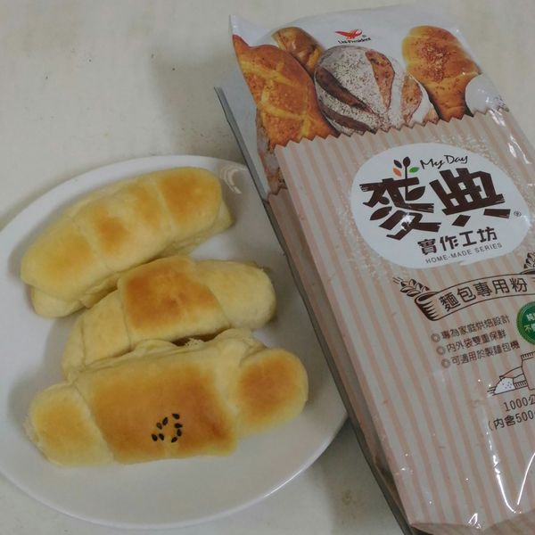 鹽可頌－原味【麥典實作工坊麵包專用粉】 : Sharon Chiang一起做