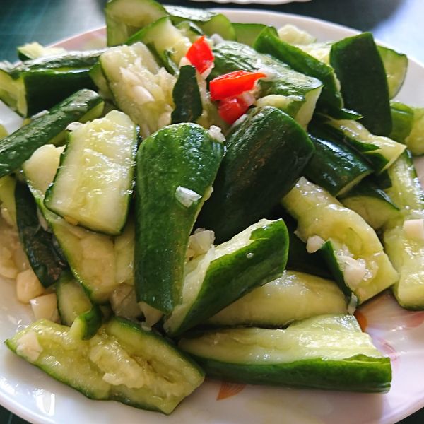 涼拌蒜辣小黃瓜 : 陳怡璇一起做