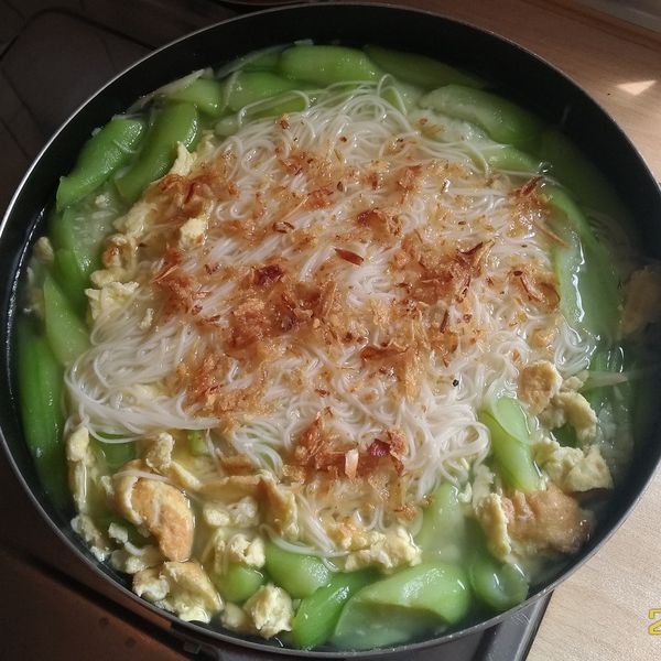 絲瓜麵線 : Sandy Lee一起做