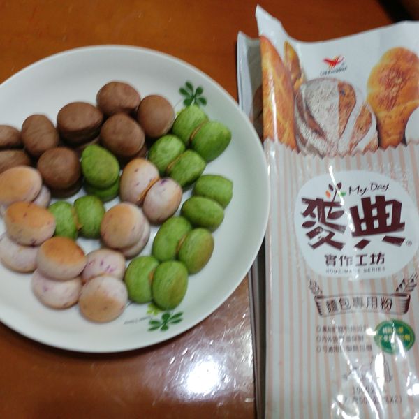 繽紛馬卡龍麵包【麥典實作工坊】 : 培培一起做