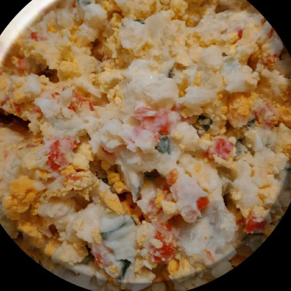 夏天的馬鈴薯沙拉。 : 心心一起做