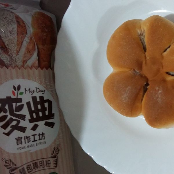 春日限定櫻花麵包【麥典麵包專用粉】：亂煮一通+育 一起做