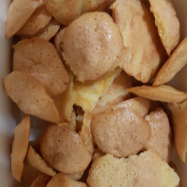 寶寶手指食物～無油雞蛋小圓餅 : 芊一起做