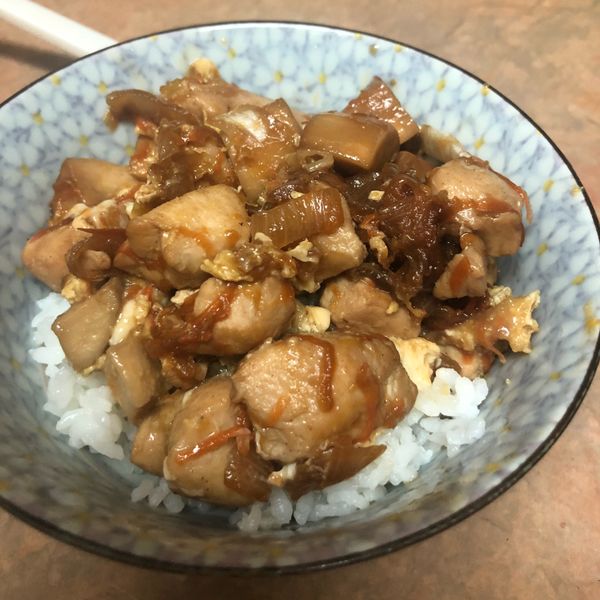 超簡單！雞肉親子丼 : Bee一起做