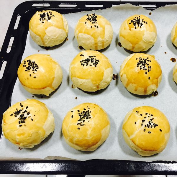 蛋黃酥 : 修二一起做