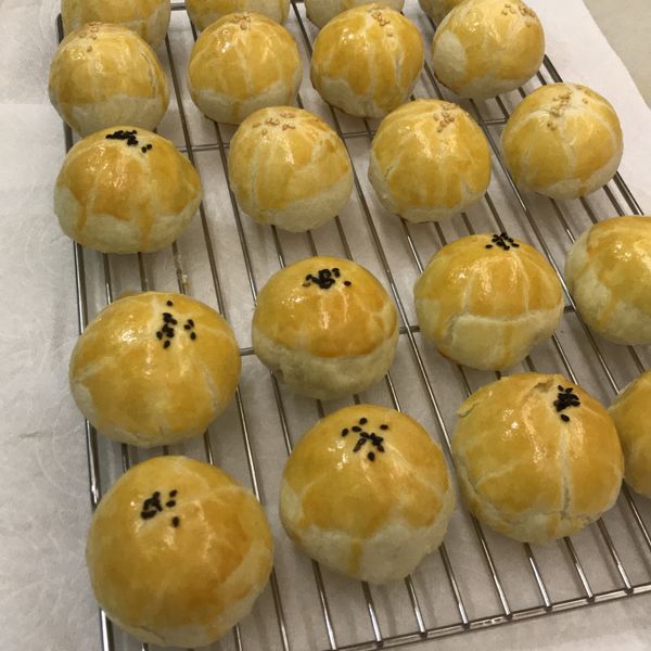 Yolk Pastry 蛋黃酥 : Nancy一起做