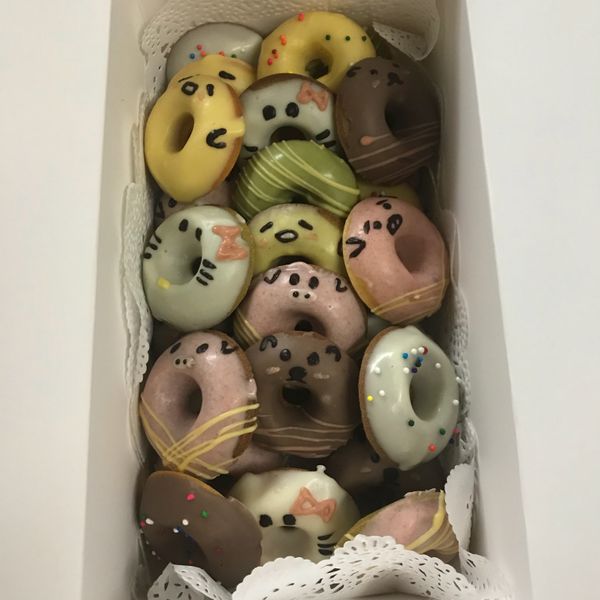 抹茶烤甜甜圈 : Nancy一起做