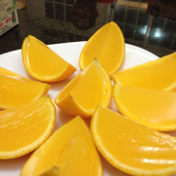 簡單指數100%の柳橙果皮凍：Alisha Lin 一起做