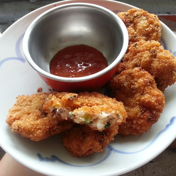 泰式金錢蝦餅 : Mei Feng Chen一起做