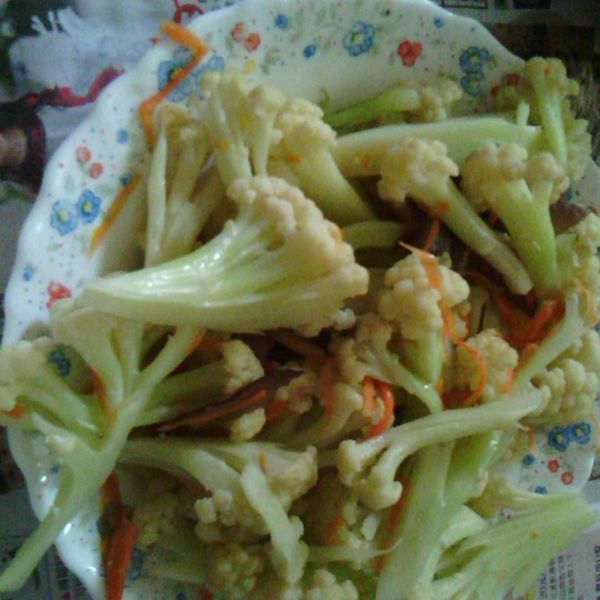 簡單做料理 - 清炒白花椰 : 詹郁寬一起做